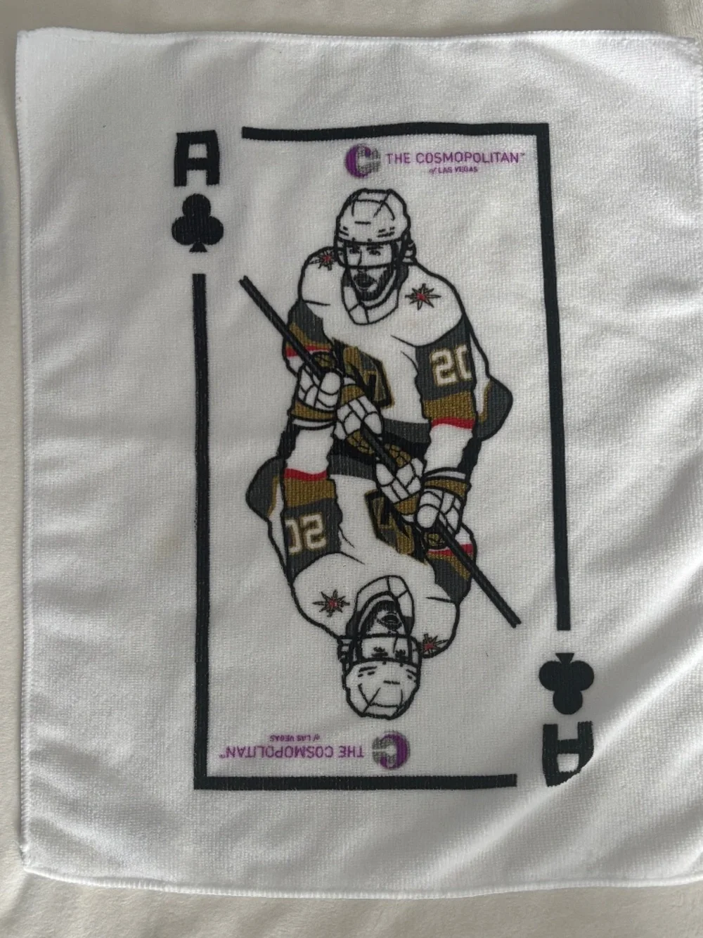 Vegas Golden Knights Rally Towel Chandler Stephenson The Cosmopolitan NHL Battle